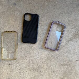 iPhone Black(12 PRO MAX), Gold/Clear (12 PRO) Purple (12 PRO) Phone Cases